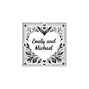 Eternal Blooms Rubber Stamp