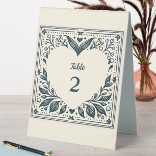 Eternal Blooms Table Number