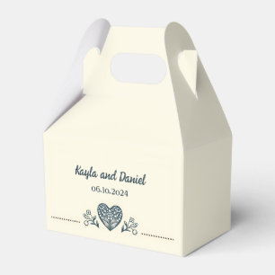 Eternal Blooms Wedding Welcome Favour Box