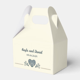 Eternal Blooms Wedding Welcome Favour Box
