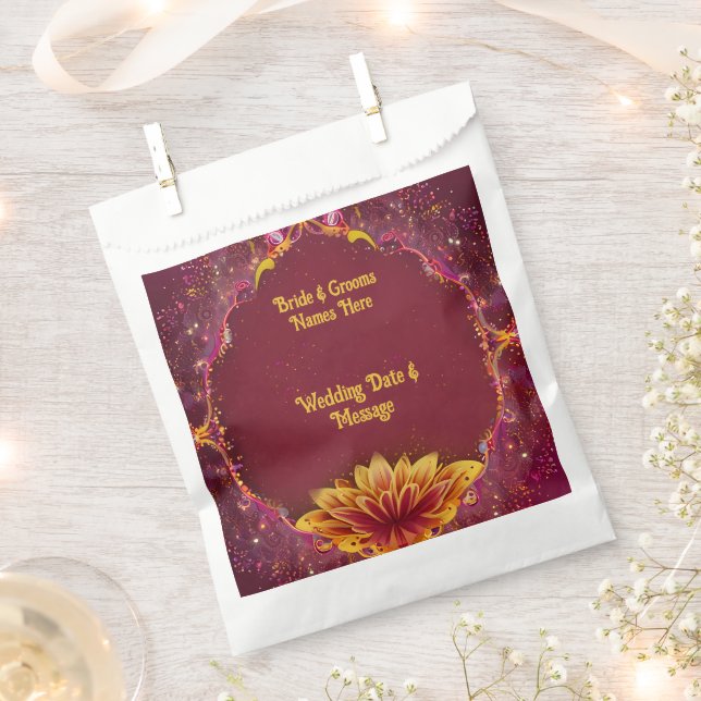 Eternal Blossoms: A Celebration of Love Favour Bag (Clipped)