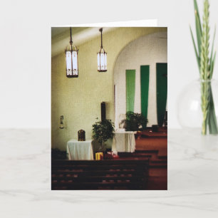 "Eternal Burning Light" Easter Card