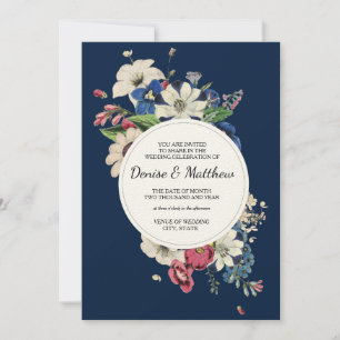 Eternal Collection in Polar Night Blue Invitation