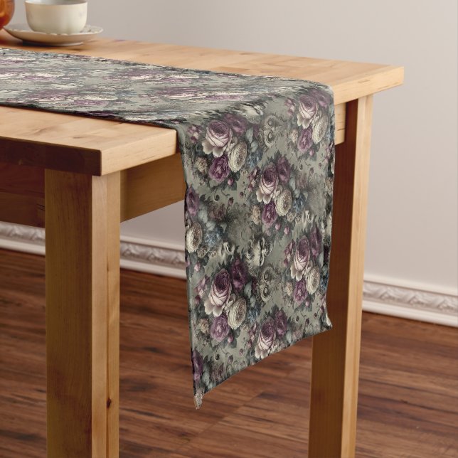Eternal Conflicts – Gothic Victorian Short Table Runner (In Situ)