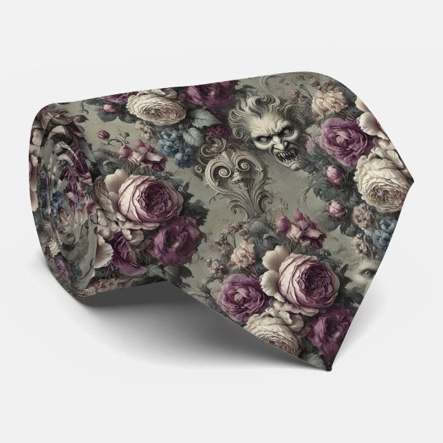 Eternal Conflicts – Gothic Victorian  Tie (Rolled)