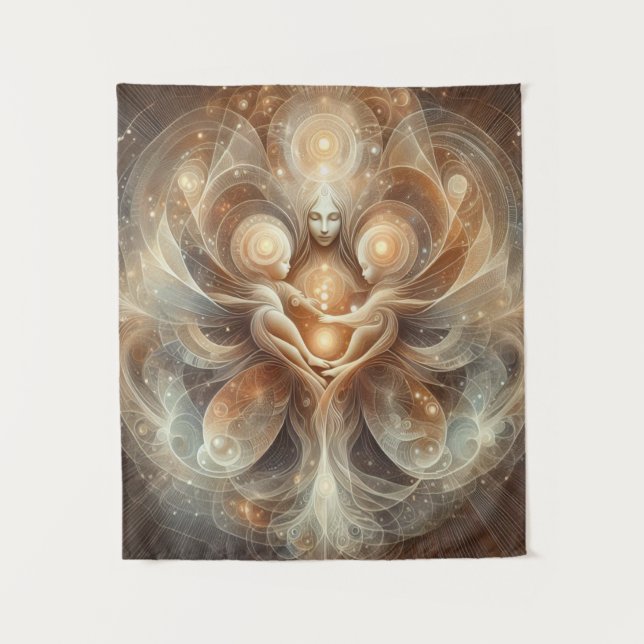 Eternal Connection  Tapestry (Front)