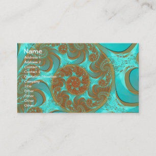 Eternal Cute Abstract Art Business Card