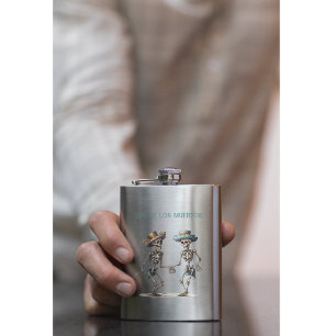 Eternal Dance, custom Hip Flask