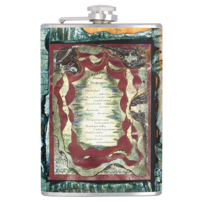 Eternal Desperation Hip Flask (Front)