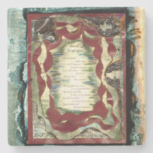 Eternal Desperation Stone Coaster