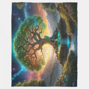 Eternal Diversity: The Wondrous Tree of Life Fleece Blanket