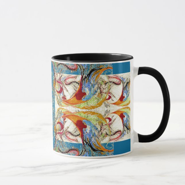 Eternal Elegance abstract fantasy Mug (Right)