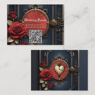 Eternal Elegance – Clockwork Heart. Enclosure Card