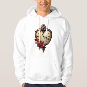 Eternal Elegance – Clockwork Heart Hoodie