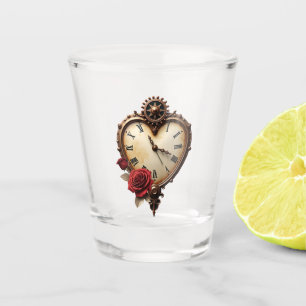 Eternal Elegance – Clockwork Heart Shot Glass