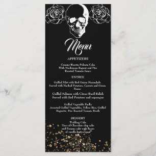 Eternal Elegance Gothic Wedding  Menu