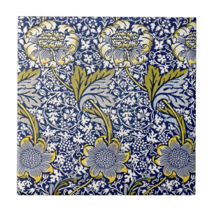 Eternal Elegance: William Morris's Kennet Ceramic Tile