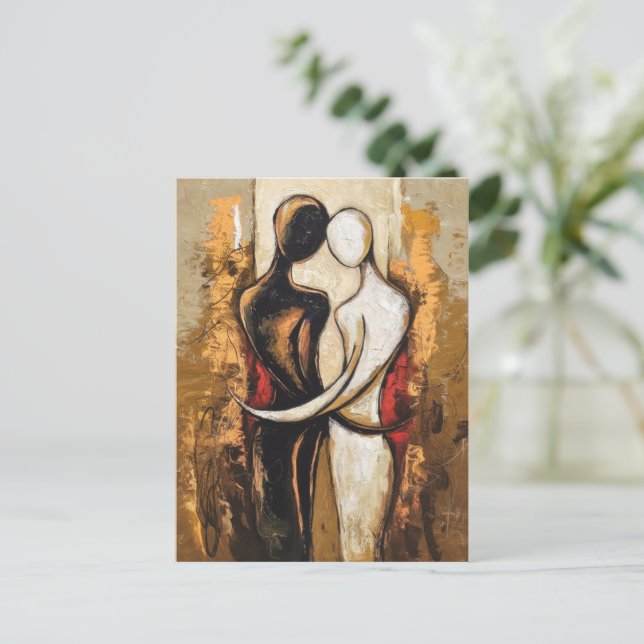 Eternal Embrace Postcard (Standing Front)