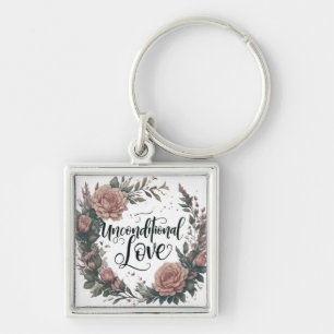 Eternal Embrace: Unconditional Love Key Ring