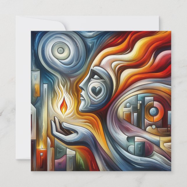 Eternal Flame of Hope Card (Front)