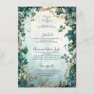 Eternal Grace Elven Wedding Enclosure Card