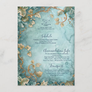Eternal Grace Elven Wedding Enclosure Card