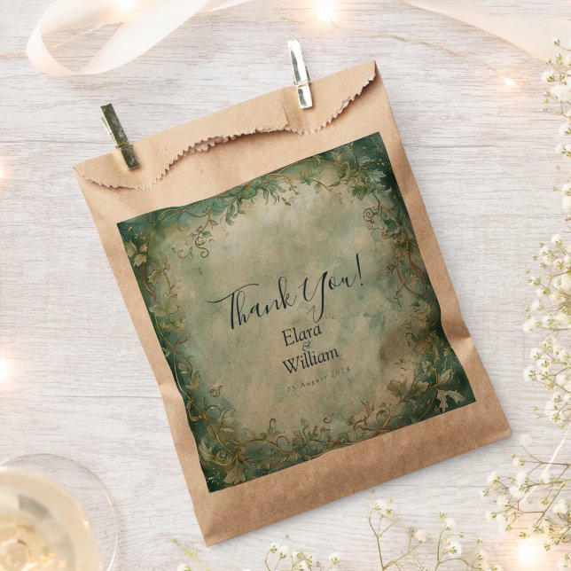 Eternal Grace Fantasy Wedding  Favour Bag (Clipped)