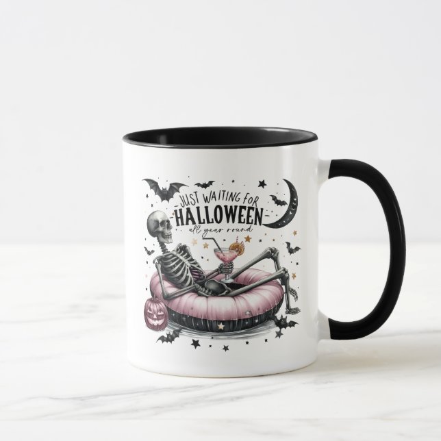 Eternal Halloween Enthusiast Adorable Mug (Right)