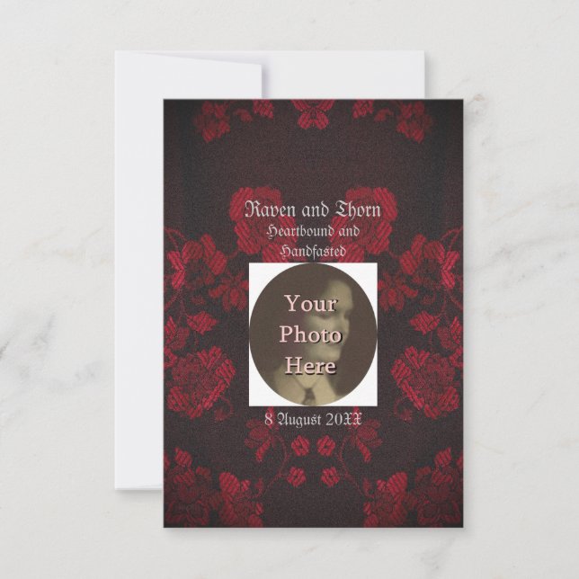 Eternal Handfasting/Wedding Suite Invitation (Front)
