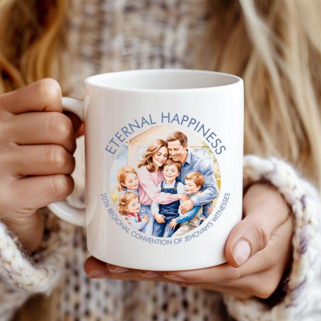Eternal Happiness for Kids and Adults Coffee Mug (Creator Uploaded)