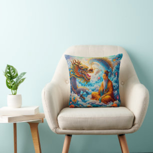 Eternal Harmony: Dragon’s Blessing Cushion