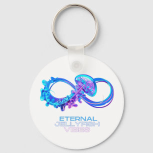 Eternal Jellyfish Vibes Key Ring