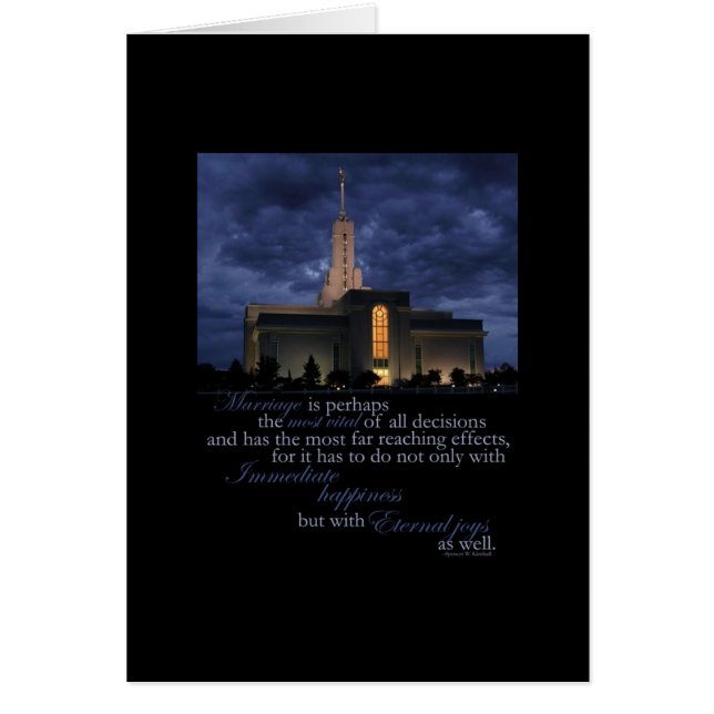 Eternal Joys Card (Front)