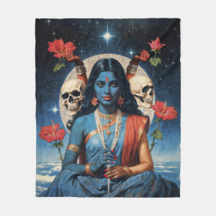Eternal Kali Fleece Blanket