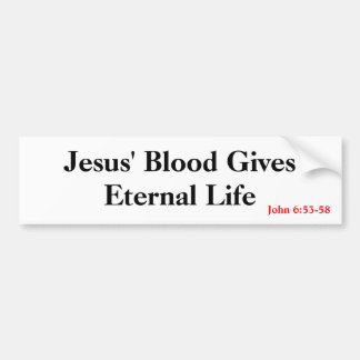 Eternal Life Bumper Sticker