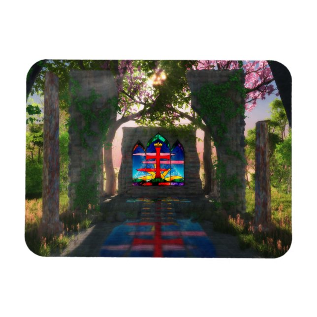 Eternal Light Easter Flexible Magnet (Horizontal)