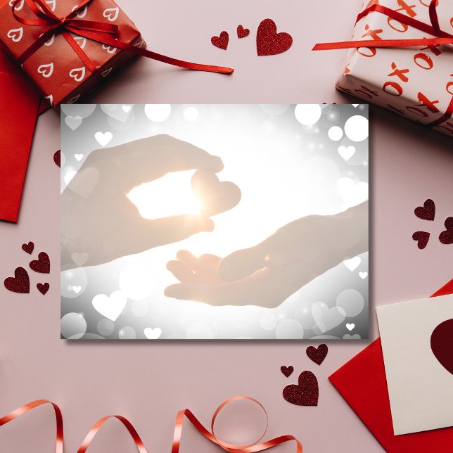 Eternal Light of Love Valentine's Day Holiday Postcard (Creator Uploaded)