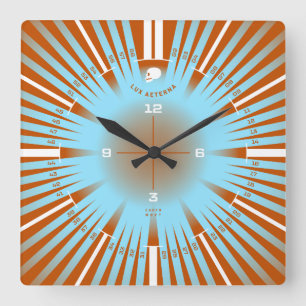 Eternal Light Square Wall Clock