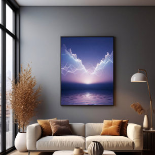 Eternal Light Waves Poster