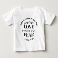 Eternal Love - 1 John 4:18 Scripture Quote Art