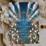 Eternal Love Baroque Floral Themed Save The Date Invitation<br><div class="desc">Elegant,  modern,  and delicate Mystical Eternal Love Baroque Floral Themed Save The Date wedding invitation that you can customise with your info to make it furthermore special. The romantic minimalist design features lovely and elegant calligraphy on a Beautiful background with a clean and simple look.</div>