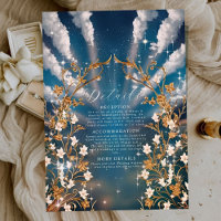 Eternal Love Baroque Floral Themed Wedding