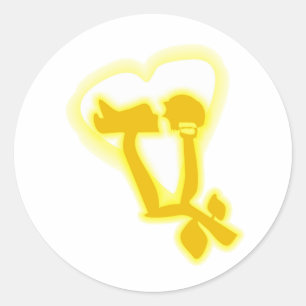 Eternal Love Classic Round Sticker