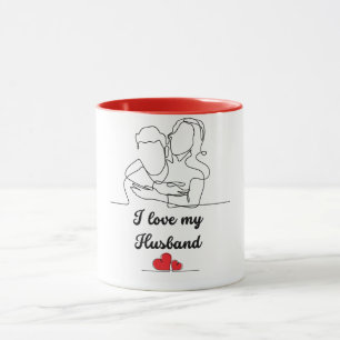 Eternal Love Emblem: I Love My Husband  Mug