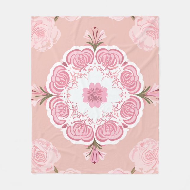Eternal Love Fleece Blanket (Front)