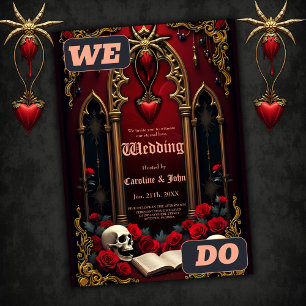 Eternal love in the shadows of darkness, invitation