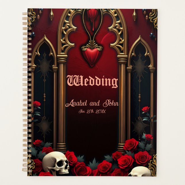 Eternal love in the shadows of darkness, planner (Front)