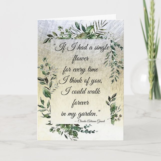 “Eternal Love” Love Card (Front)