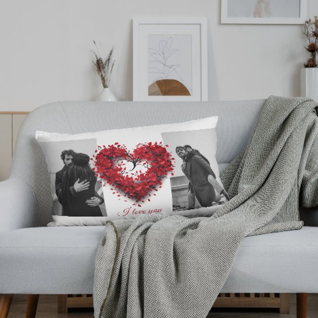 Eternal Love | Lovers | Valentine's Day Lumbar Cushion (Creator Uploaded)