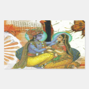 Eternal Love Rectangular Sticker